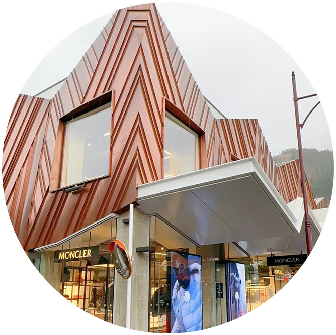 Moncler fit out - commercial fit out - retail