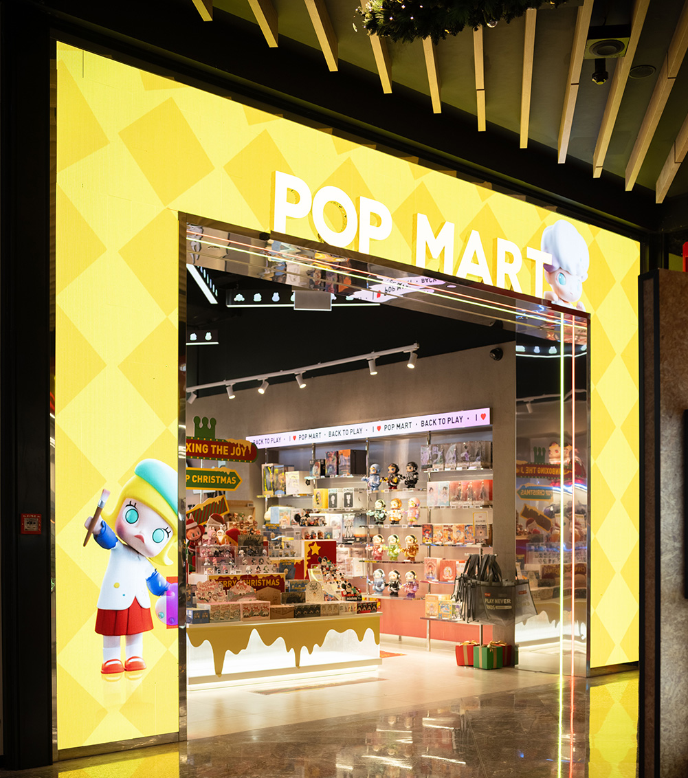 Popmart fit out - M8 Commercial Fitout