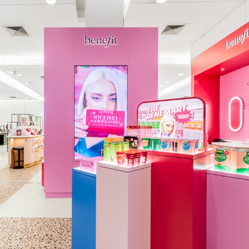 Benefit Sydney shop fitout